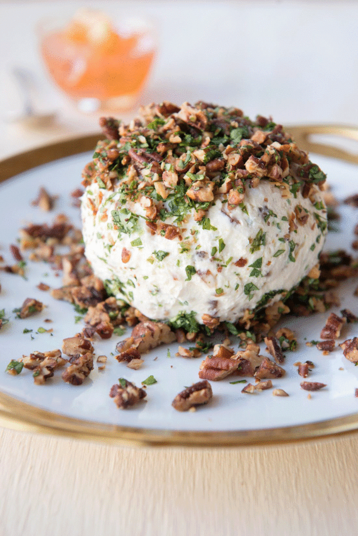 VIVIAN HOWARD’S PARTY MAGNET
“Cheese balls are so clichéd they’ve actually become cool,” Howard says. “Socially acceptable or not, when this thing is put out at a party of any kind, people hover over it like it’s a crystal ball.”
> Get the recipe
