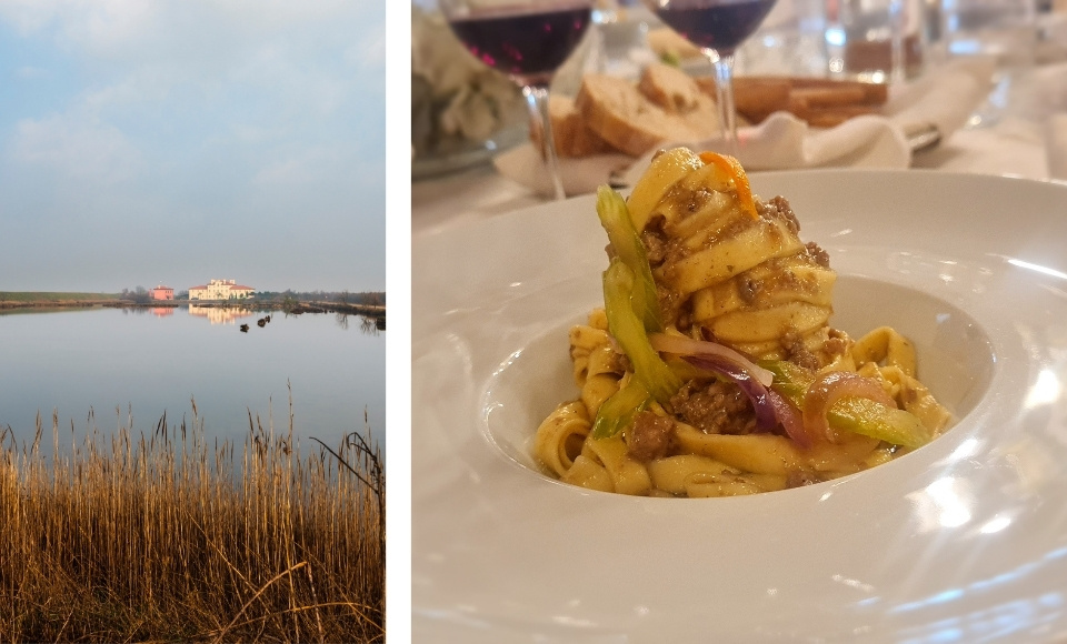 Pasta by Bertolli and the Brenta River