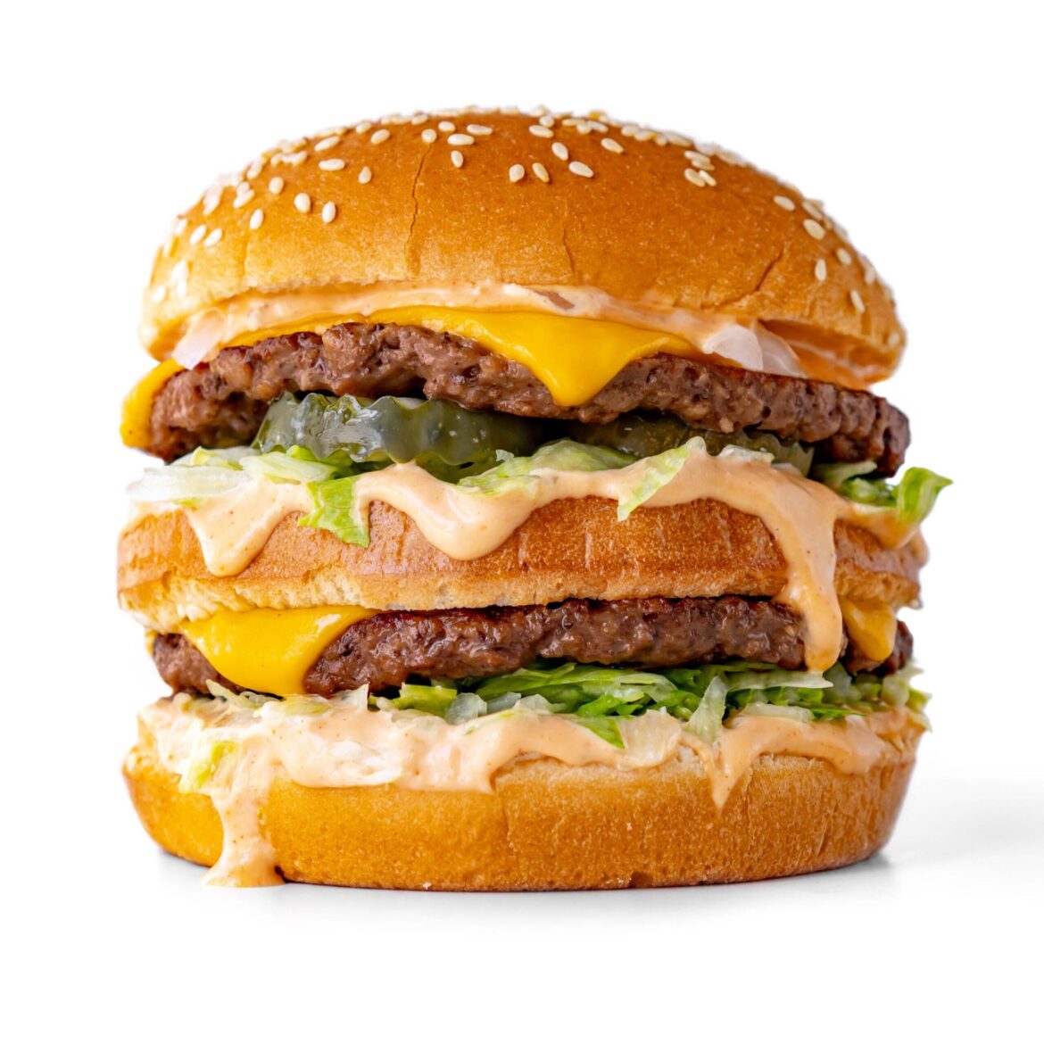 Thee Burger Dude never misses