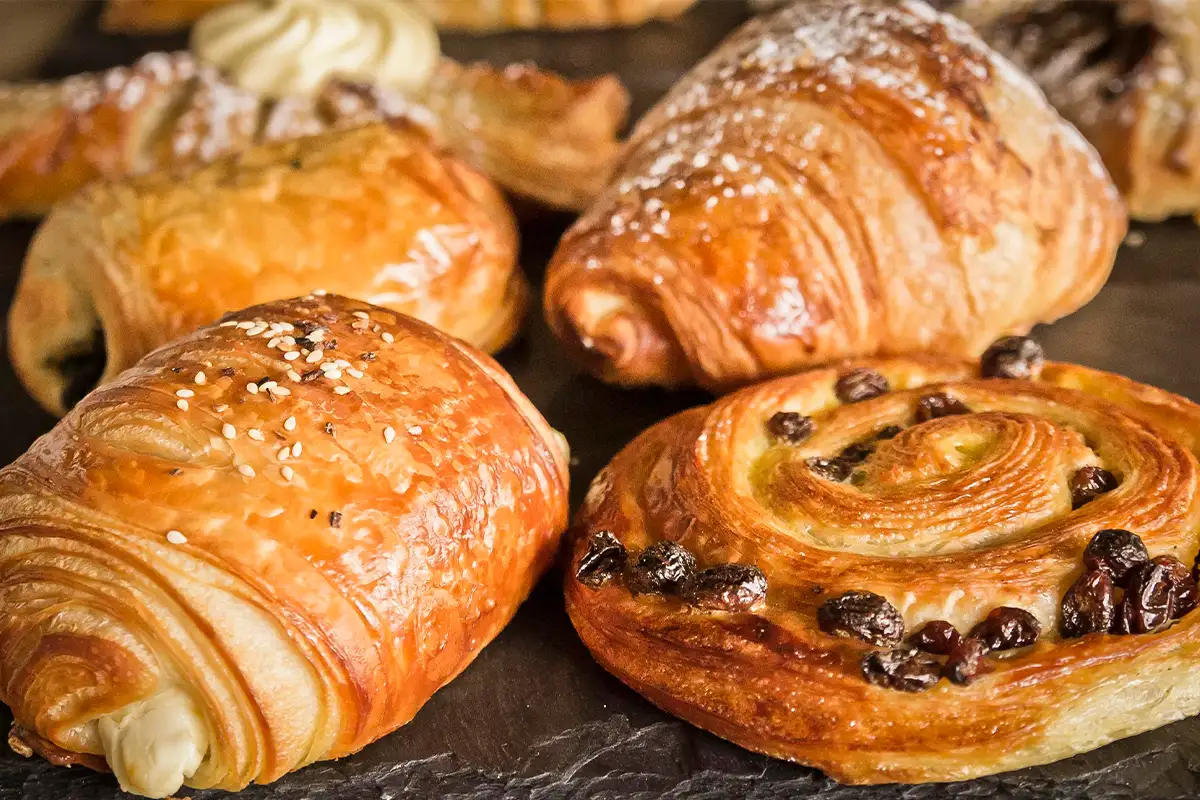 Pastries at Roggenart Bakery
