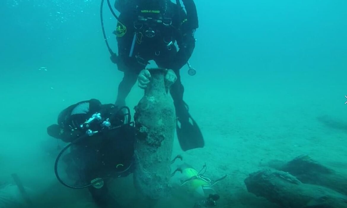 Exceptional Discovery in the Ionian Sea: Newly Revealed Roman Shipwreck Found off Gallipoli, Italy