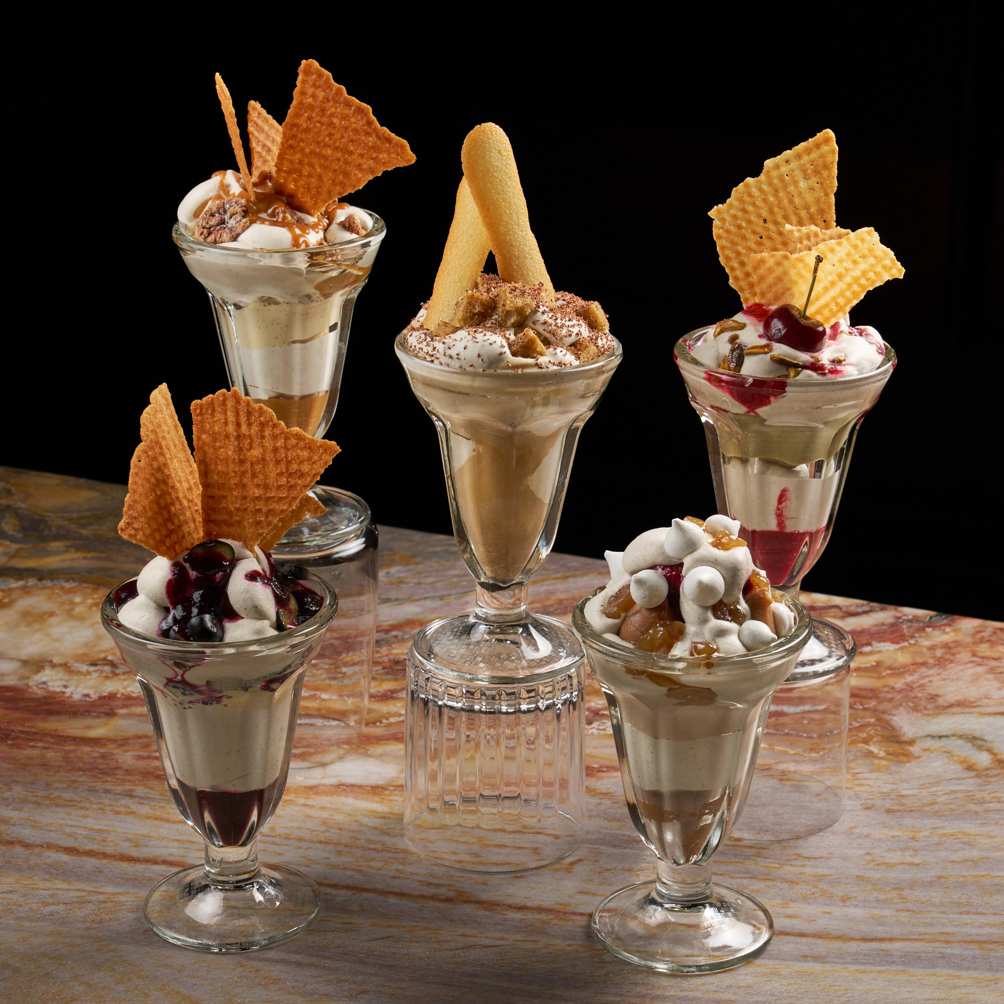 Coupes glacées at Saverne.