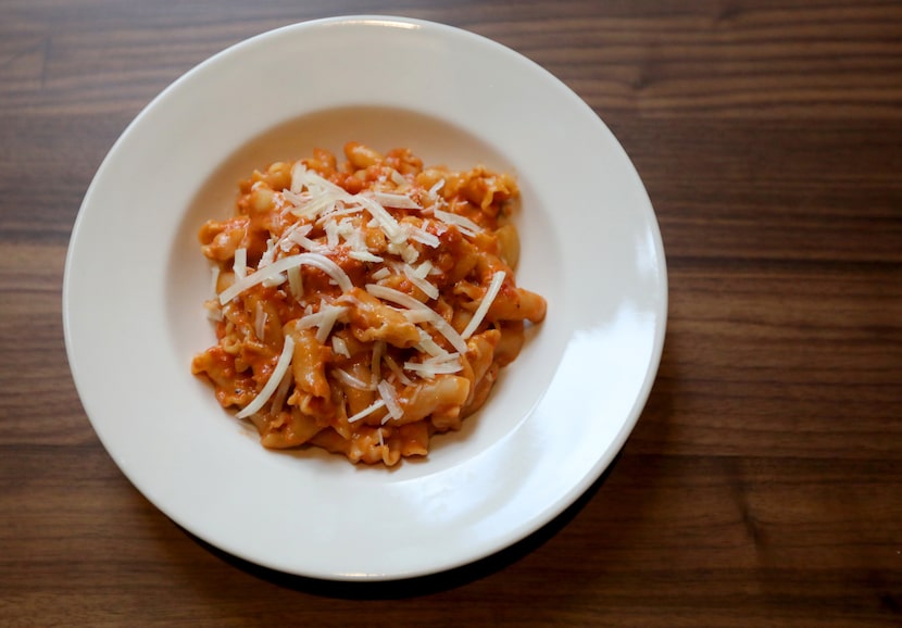 Campanelle Vecchia at San Marzano, a restaurant in the West Village in Dallas, pictured on...