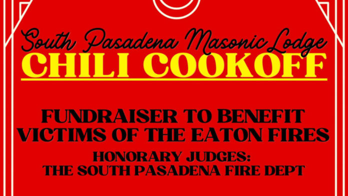 PHOTO: South Pasadena Masonic Lodge | The South Pasadenan | Free Fundraiser for Eaton Fire Victims This Saturday