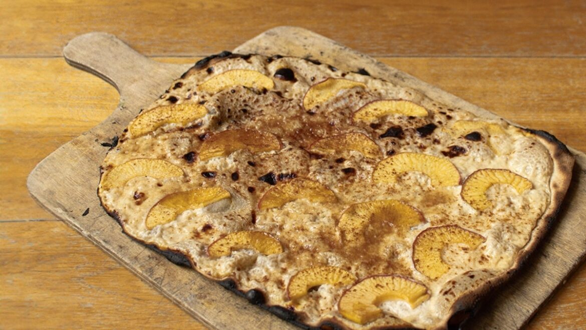 This French dish has been an Alsatian staple since the 1800s—just don't call it pizza