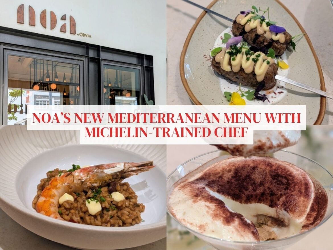 Noa welcomes Michelin-trained chef Marti Martinez with a refreshed Mediterranean menu