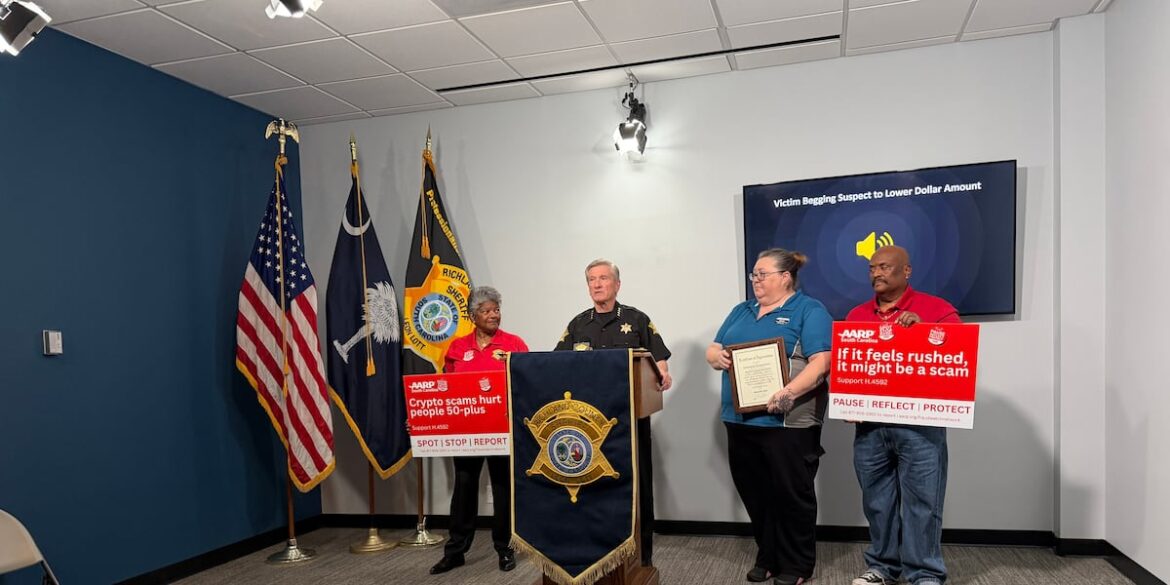 Food Lion manager stops elderly woman from losing $5K in bitcoin scam