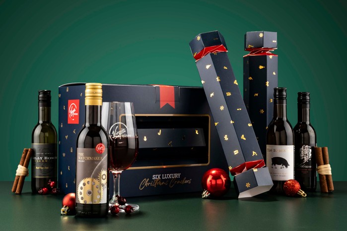 Virgin Wines wine crackers