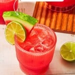 Watermelon sangria pin image 2.