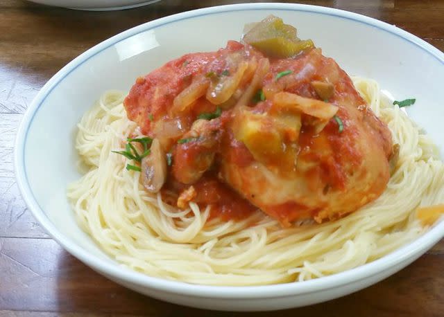 Slow Cooker Chicken Cacciatore | Photo by Anna Berman