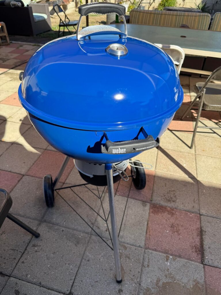 Testing out the new grill