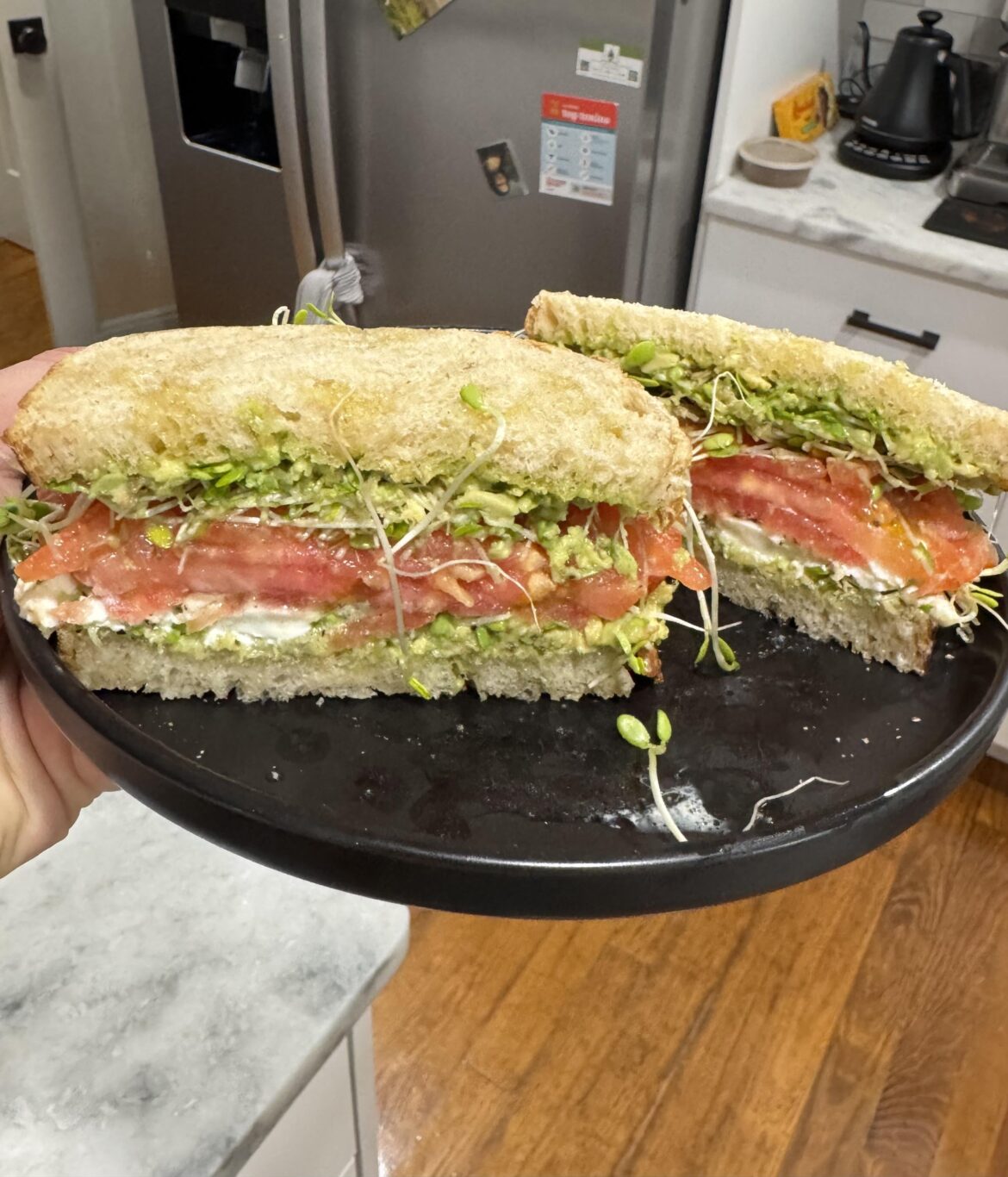 First tomato sandwich of 2026