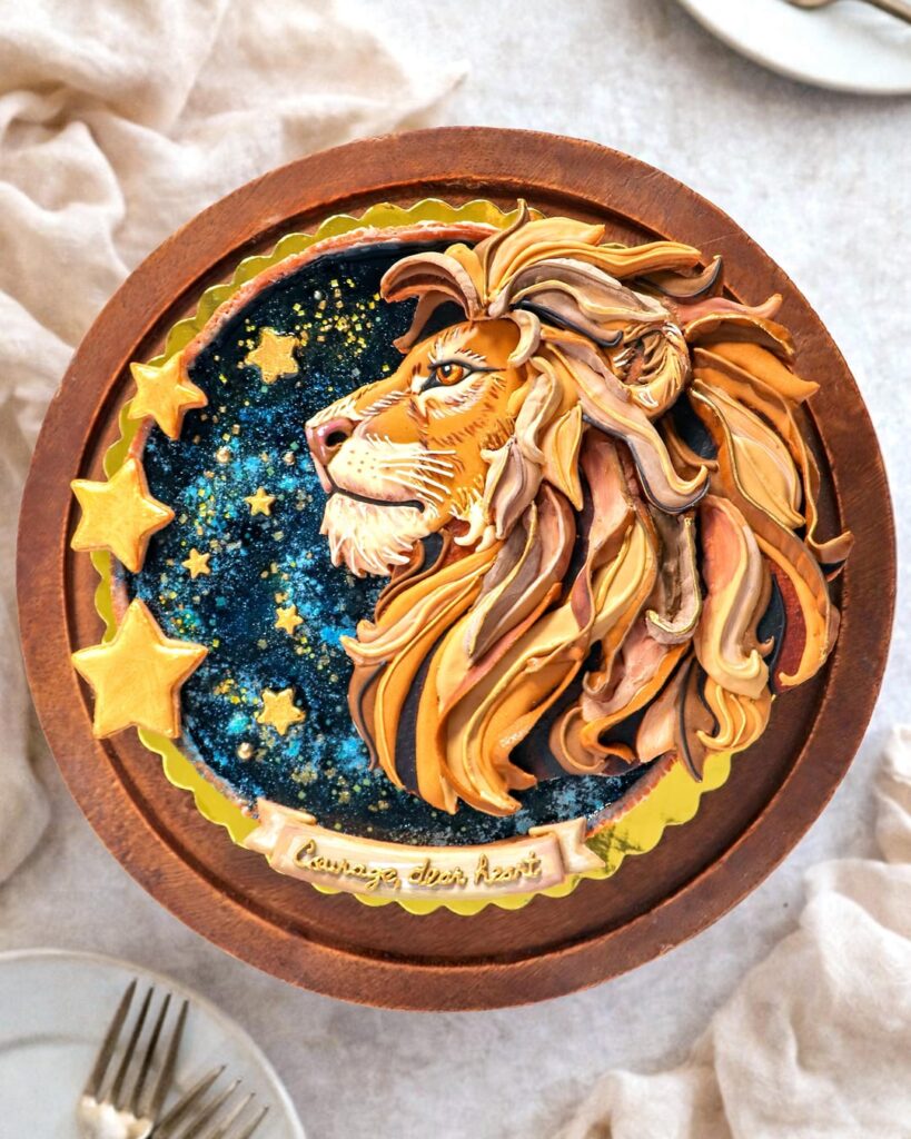 I made a chai-spiced Aslan tart