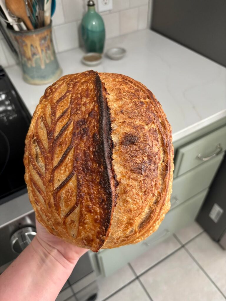 I’ve been baking my loaves darker and the flavor difference has been amazing