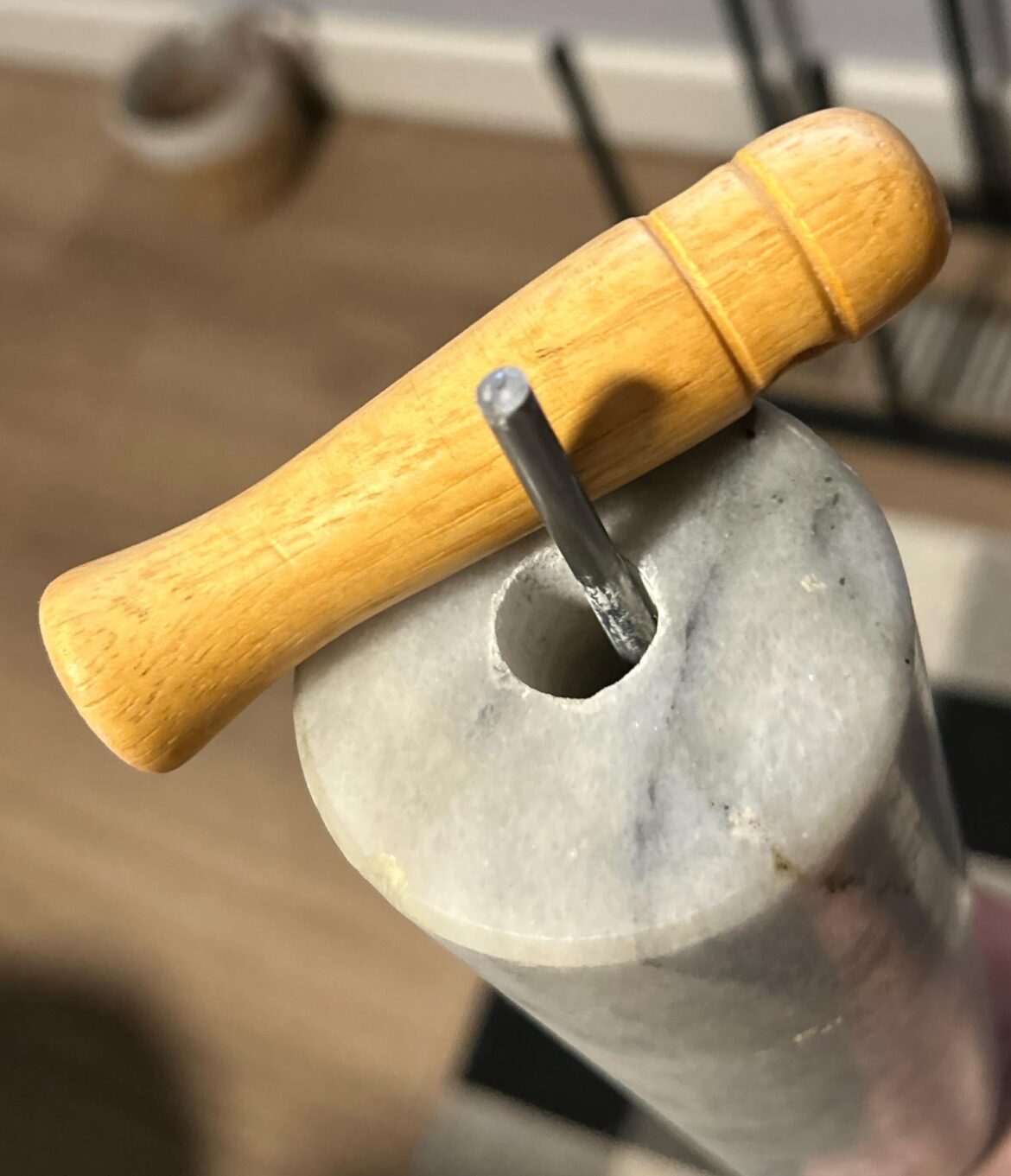 Rolling pin repair—rubber gasket, or…?