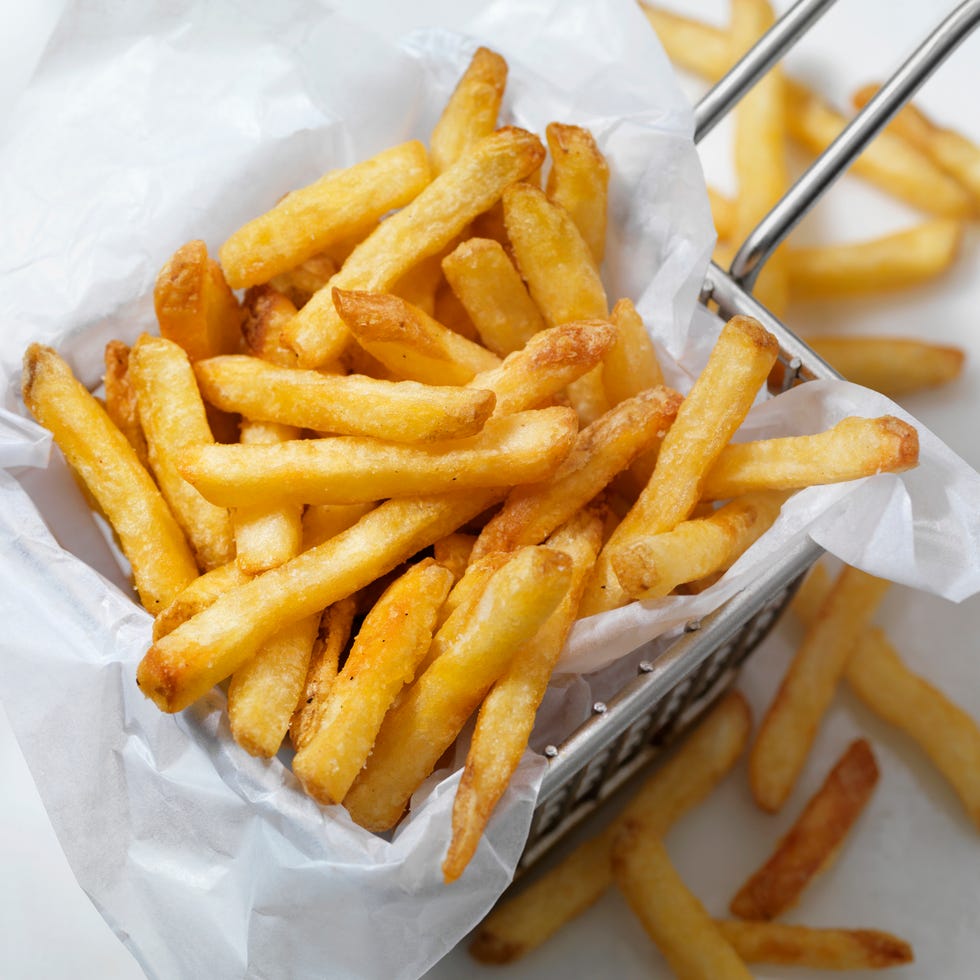 crispy french fries fried in beef tallow