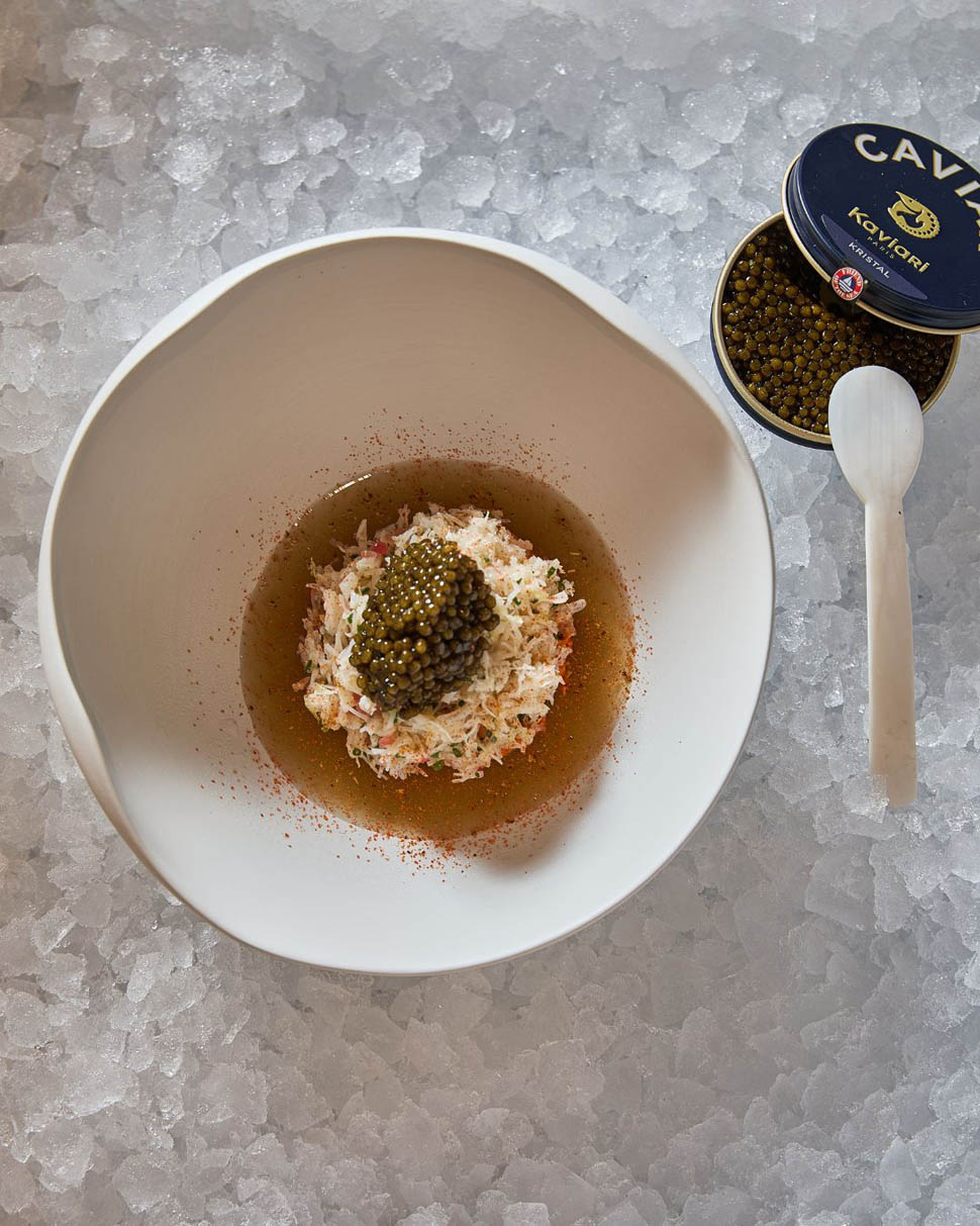 alain ducasse roma delicata gelatina di granchio