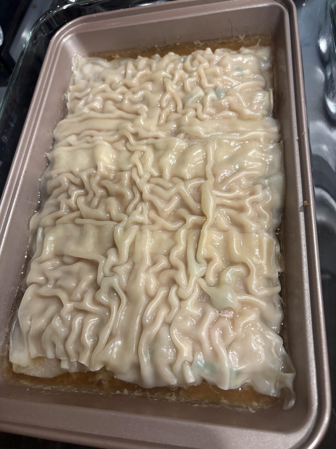 Dumpling Lasagna