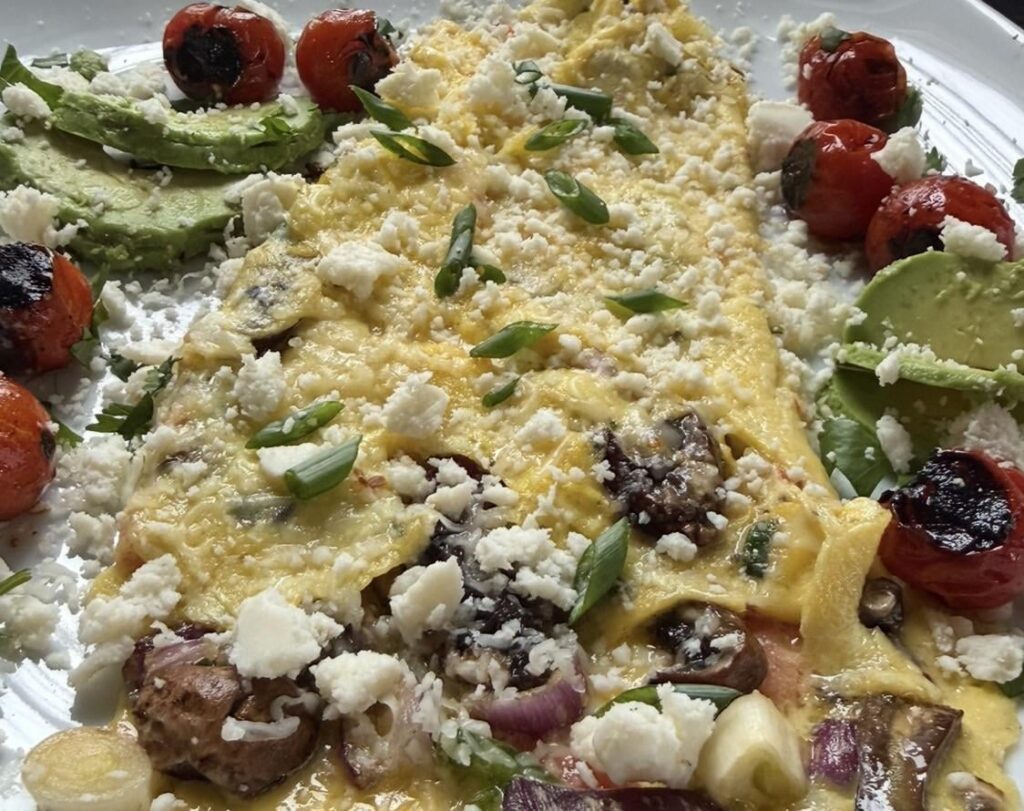 An Omelette in Snow