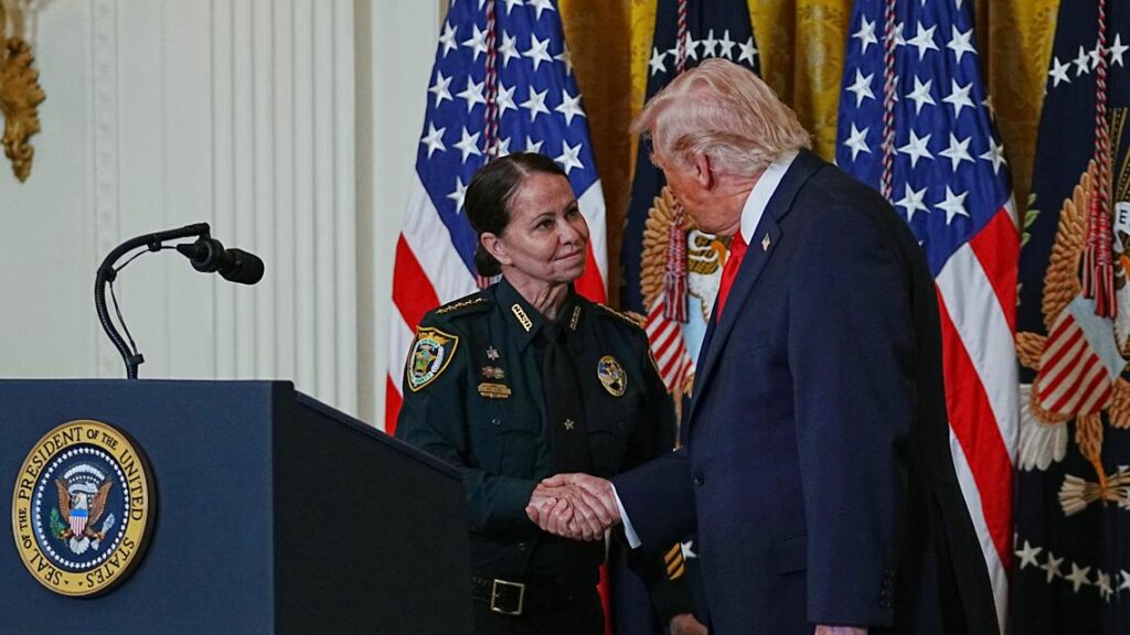 Trump recognizes Clay County Sheriff Cook for Women's History Month