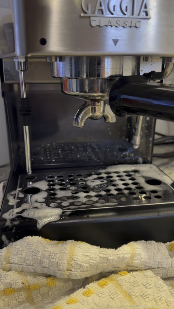 1st time Backflushing doesn’t seem right [Gaggia Classic]