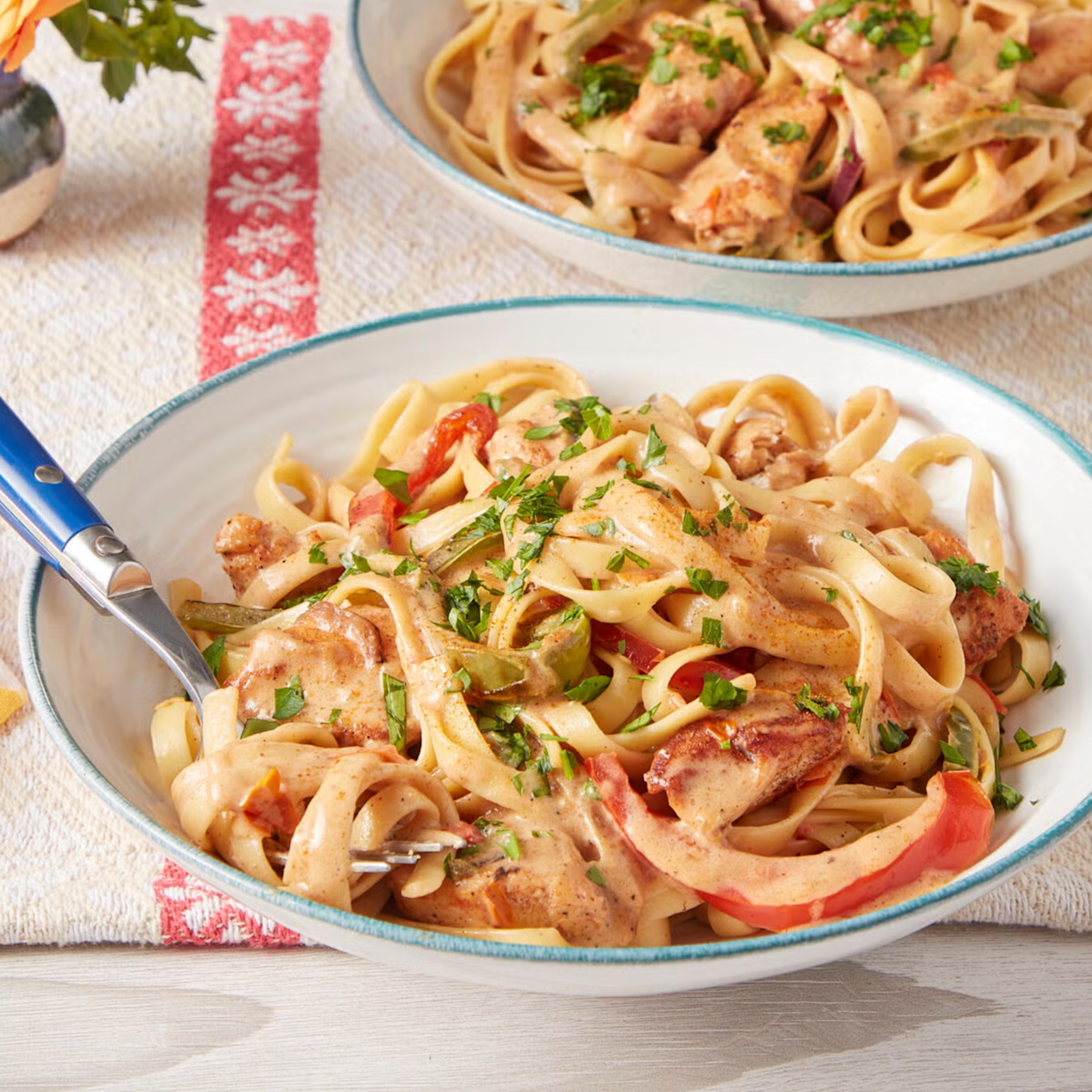 pioneer woman's cajun chicken creamy pasta
