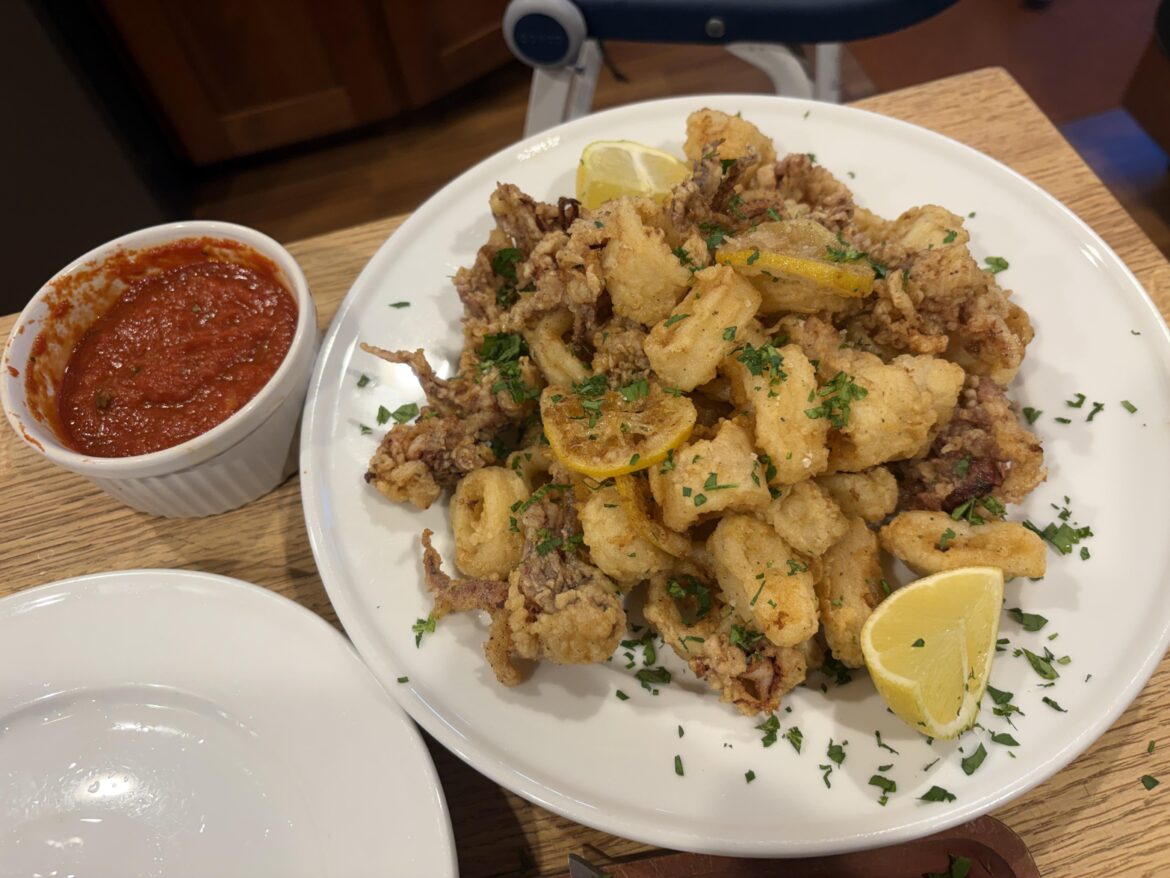Fried calamari