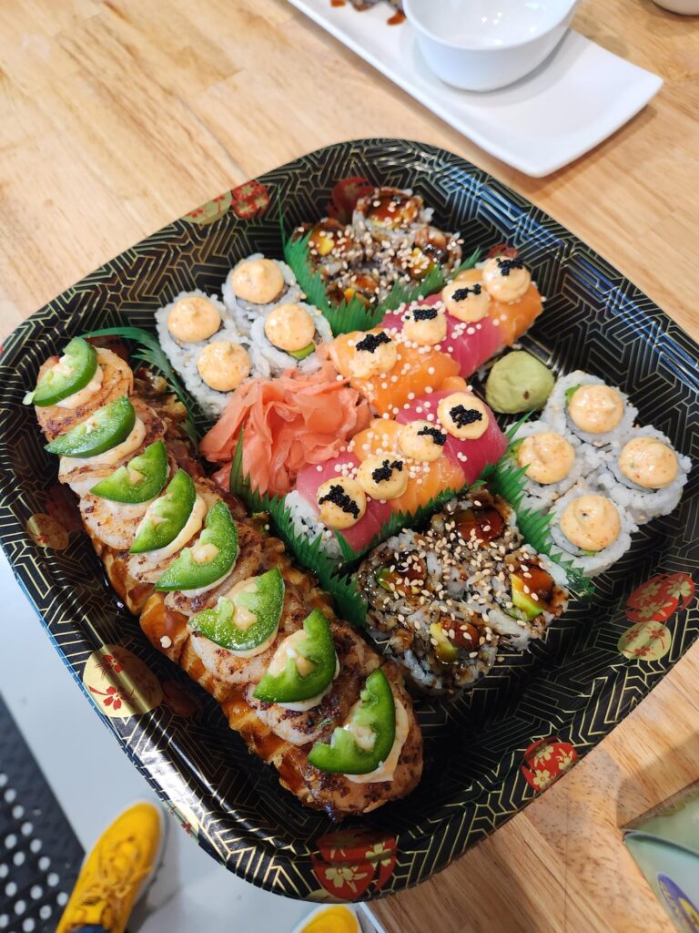 Sushi I made at work the other day