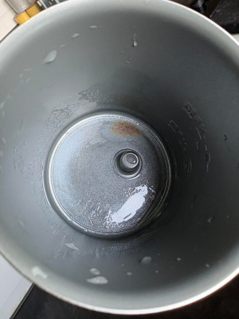 Issues cleaning aeroccino 3