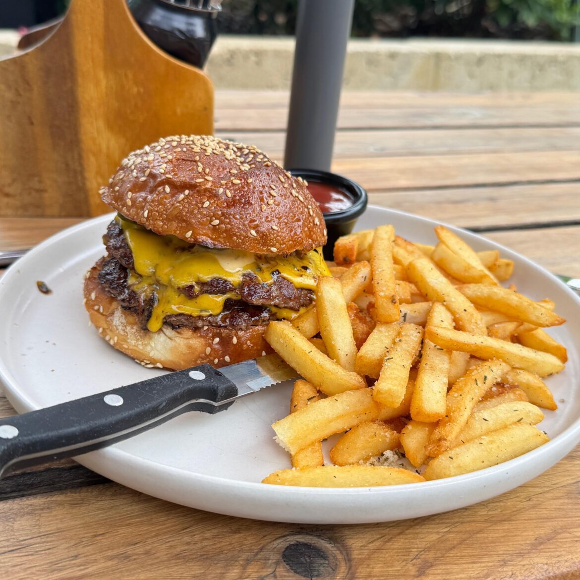 I had a glorious double cheeseburger today