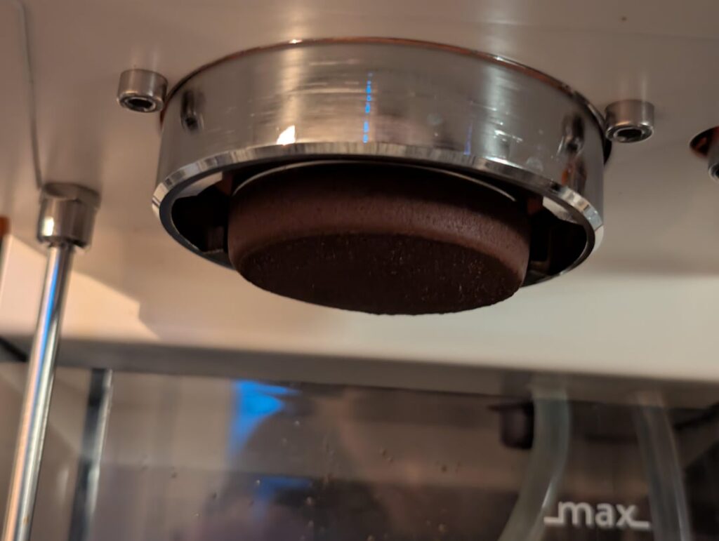 Portafilter-less technique