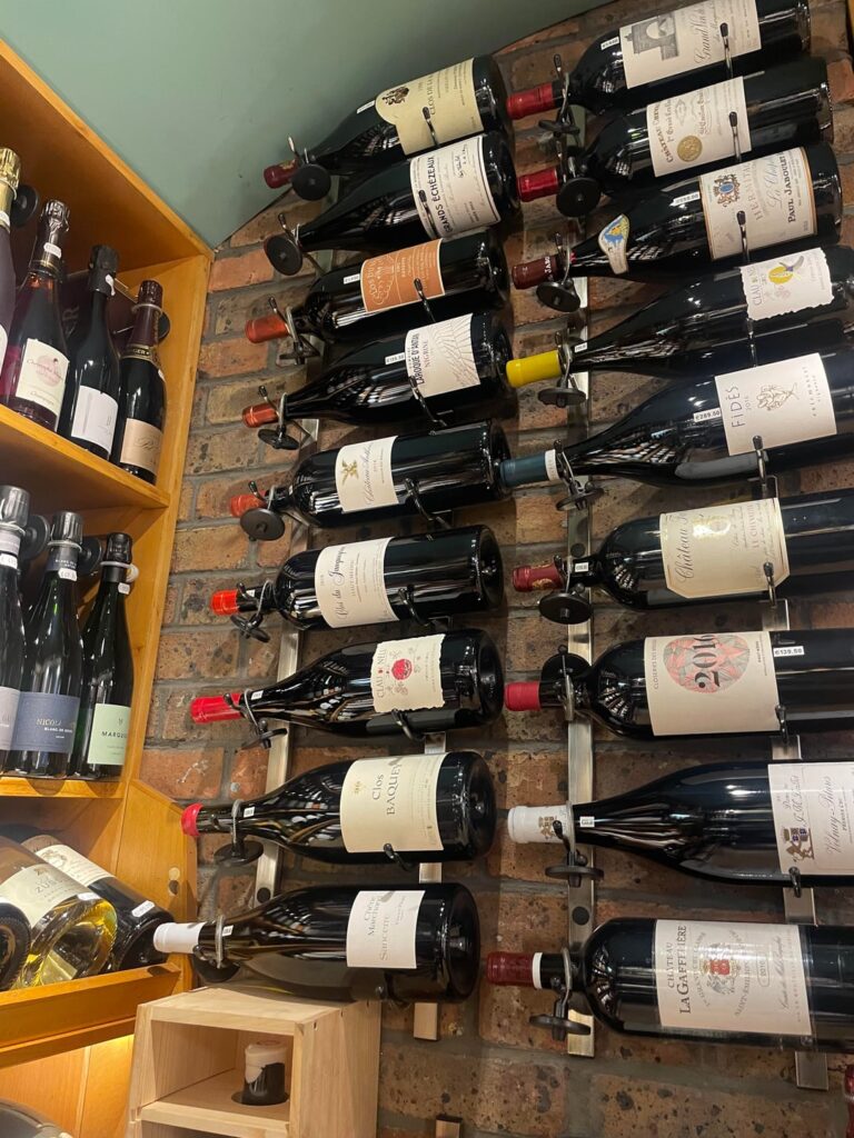 A cool wine shop in Dublin