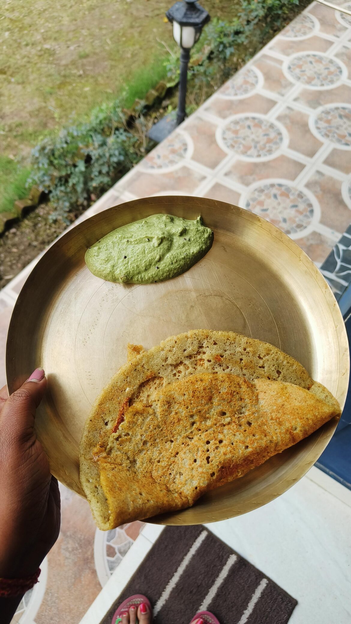 Moong Dosa with Peanut Chutney (Crispy, Fermented & No-Fail Method)