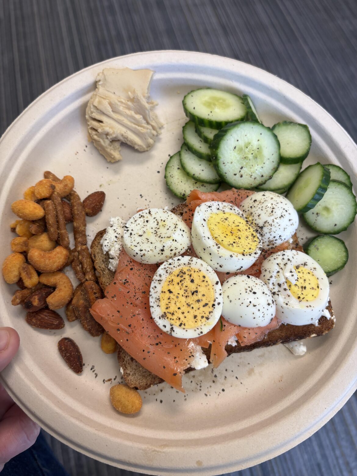 Lunch today. How did I do?