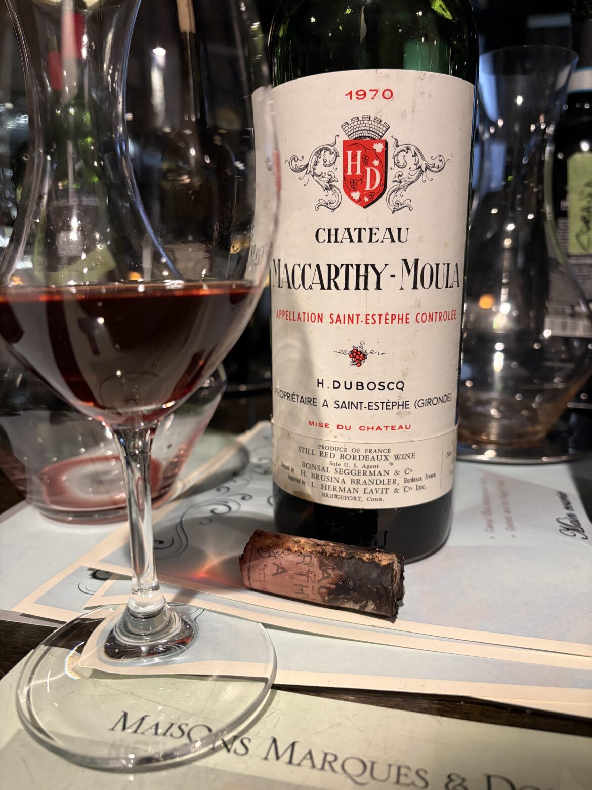 Old cheap wine fo tonight