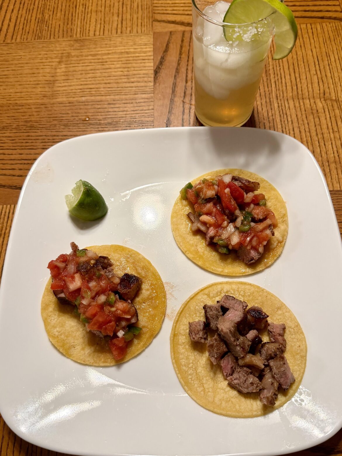 Made these for late night snack using a New York steak. 🥩