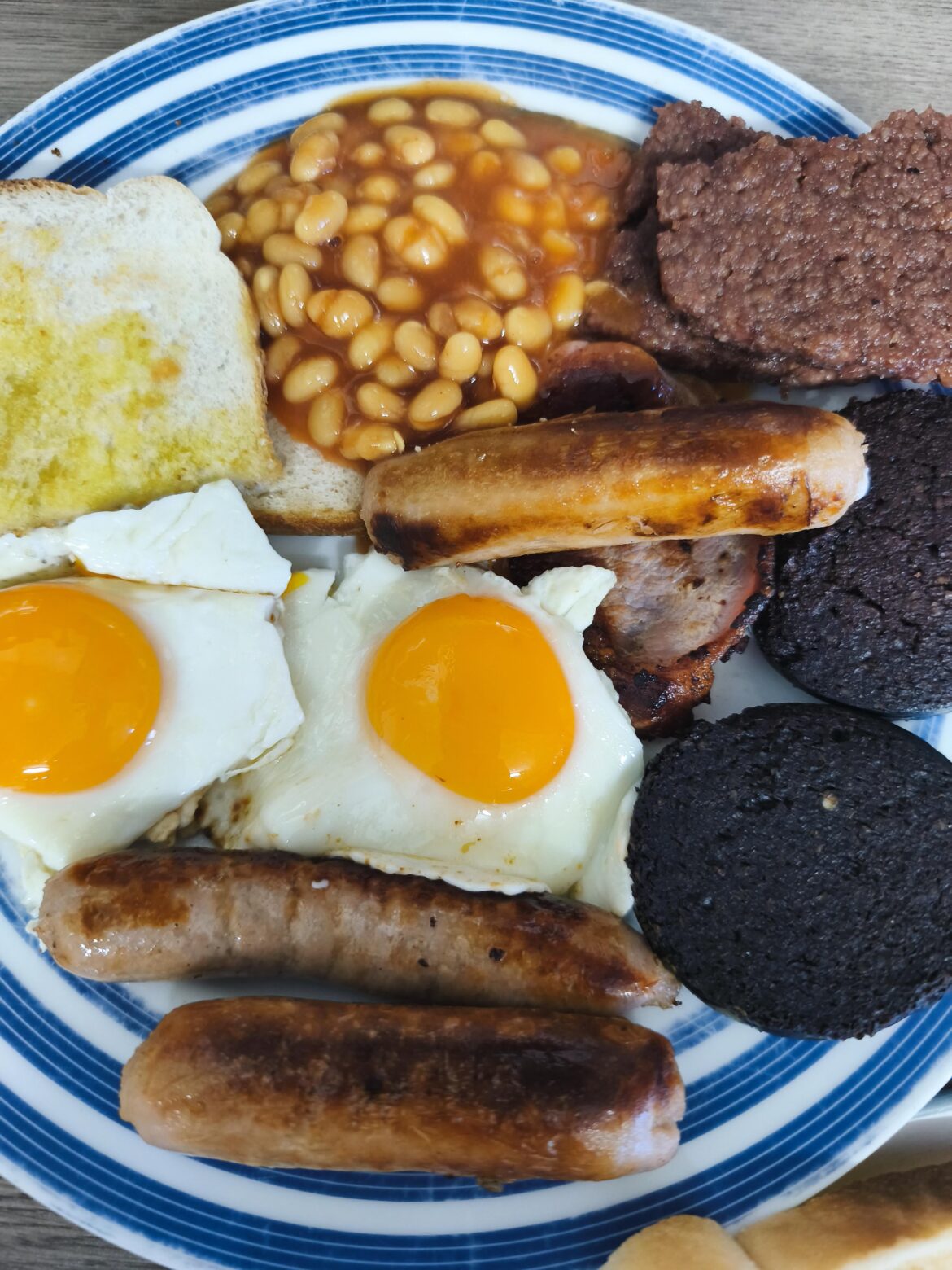 This mornings fry up☺️