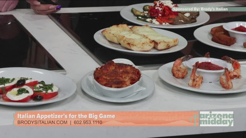 Kicking off game day with an Italian spread