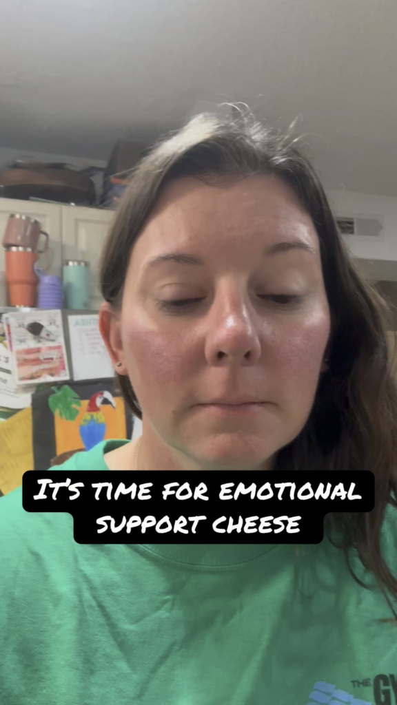 Emotional support cheese review