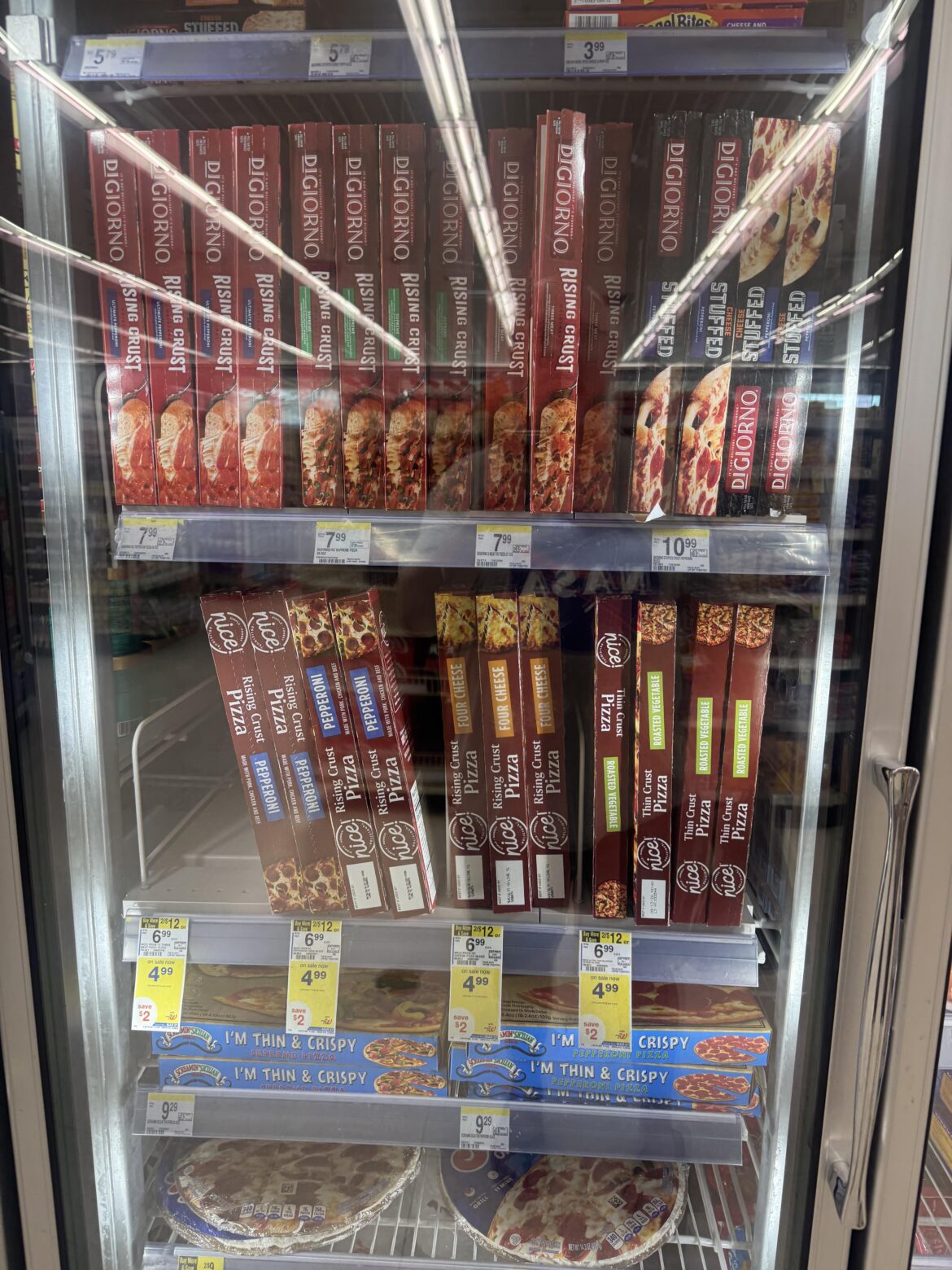 Vertical Pizza Storage