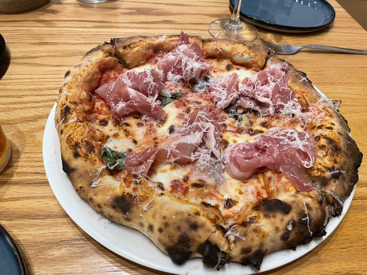 Margherita with Prosciutto