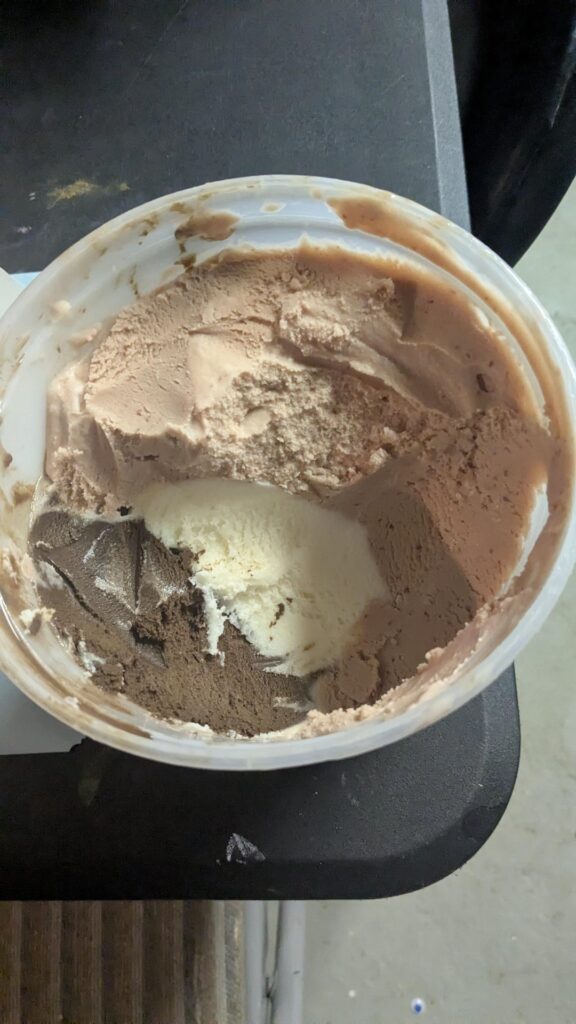 My son said he wanted "Triple Ice Cream" and by God that's what we got