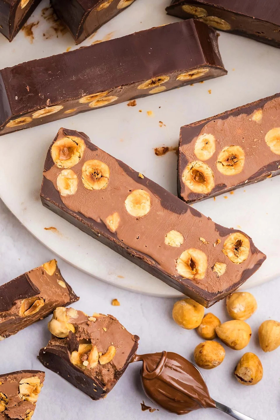 Chocolate Hazelnut Torrone - Photo Credit: xoxoBella.