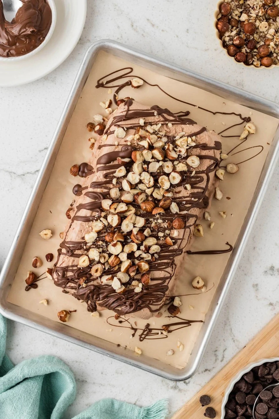 Chocolate Hazelnut Semifreddo - Photo Credit: xoxoBella.