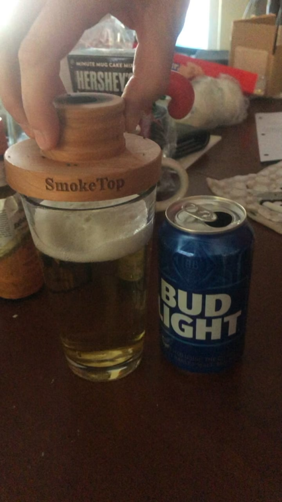 Smoked Bud Light (joke)