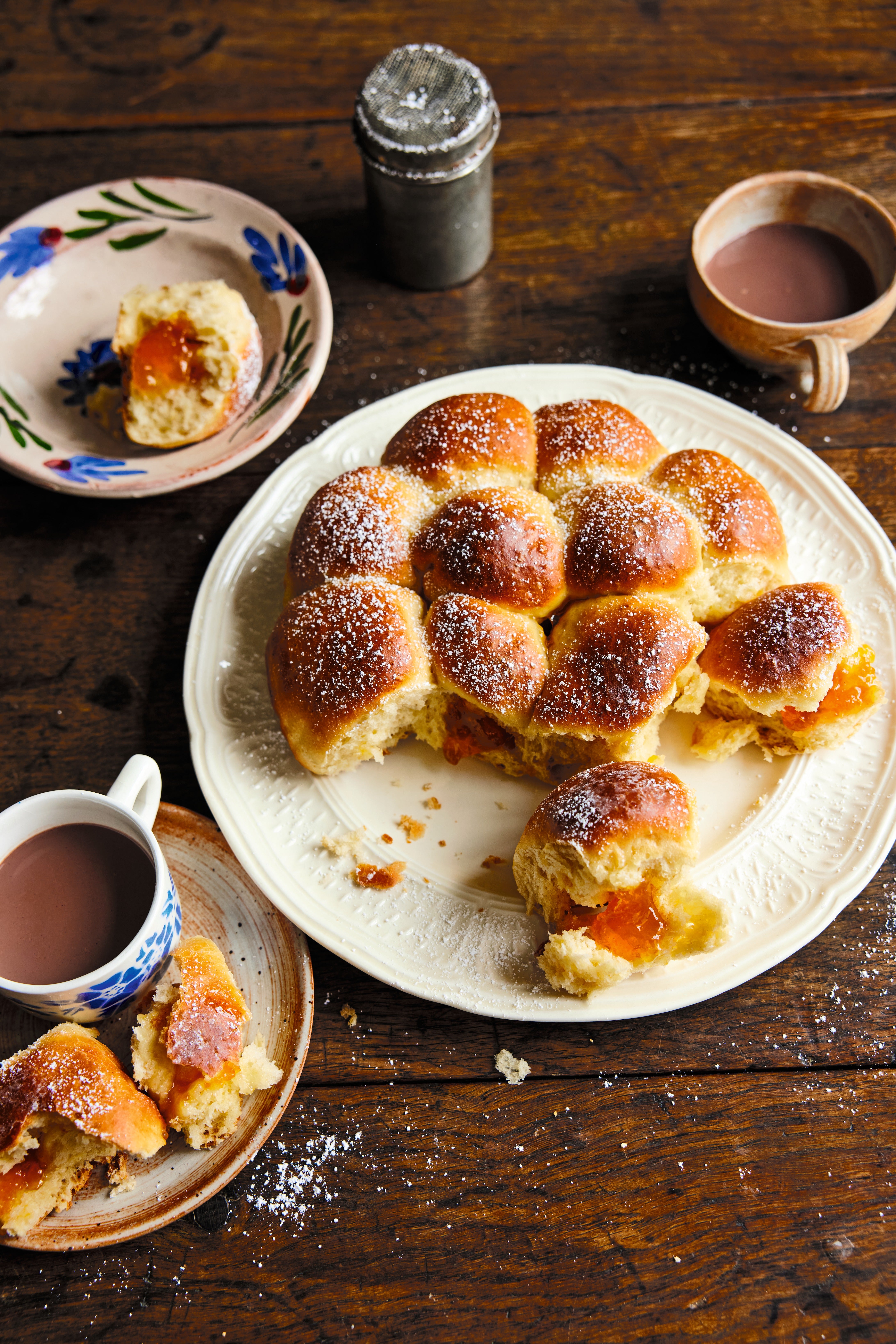 A soft tear-and-share brioche from northern Italy reflecting the region’s Austrian influence
