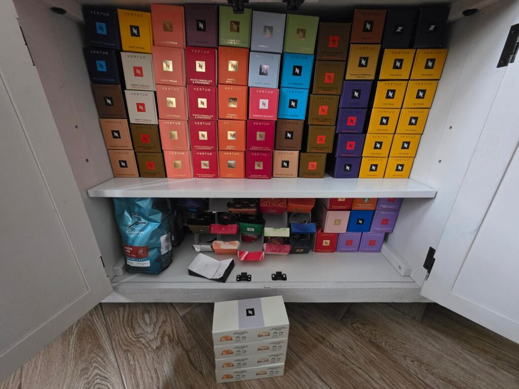 They keep multiplying! But I finally found a way to organize them so my dinner plates won't be mad!