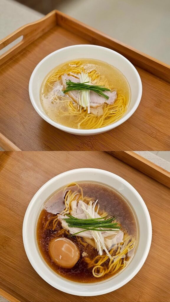 Shoyu and Shio Chintan