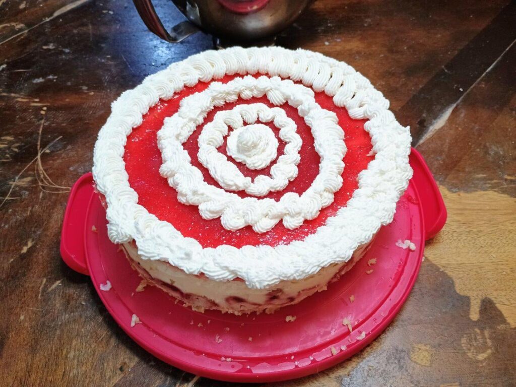 Strawberry Shortcake Cheesecake