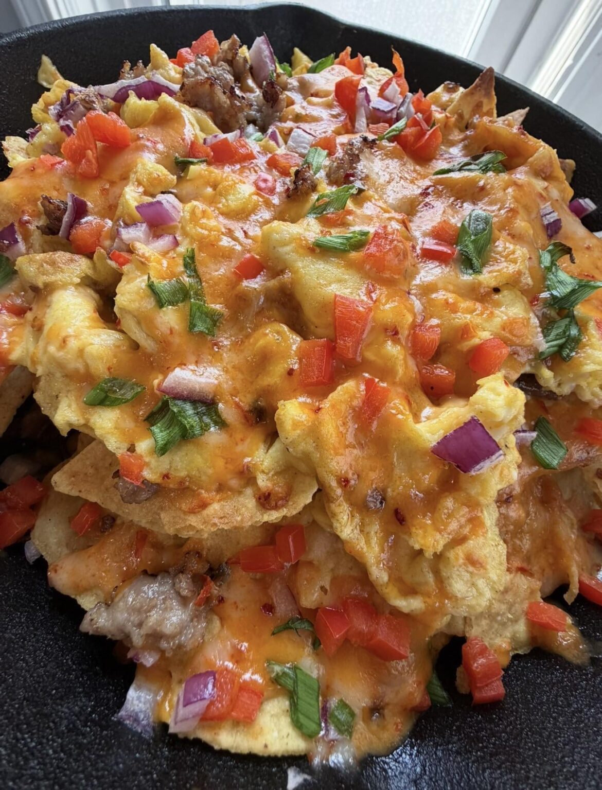 Made a Breakfast Nacho